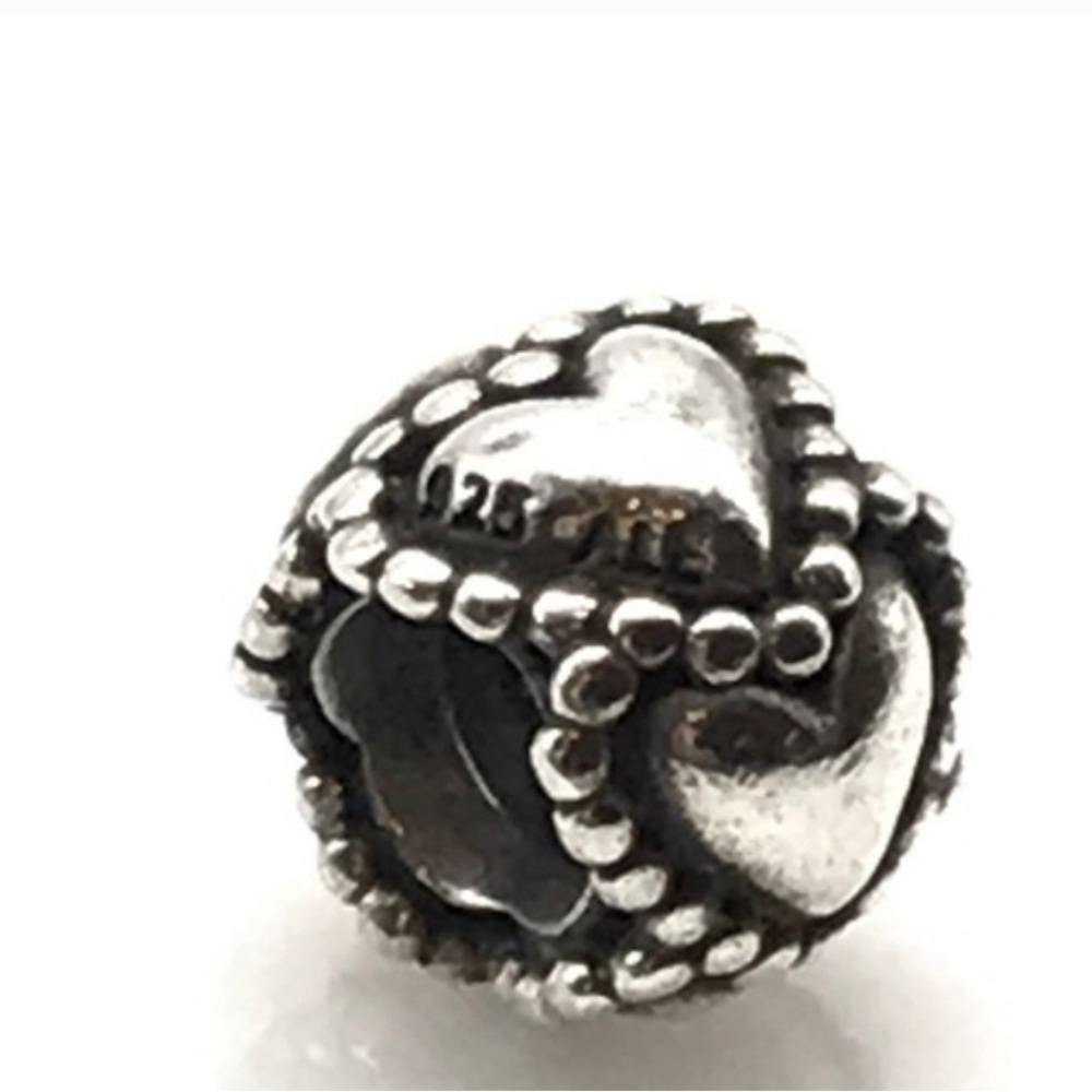 Pandora retired hearts charm sterling silver